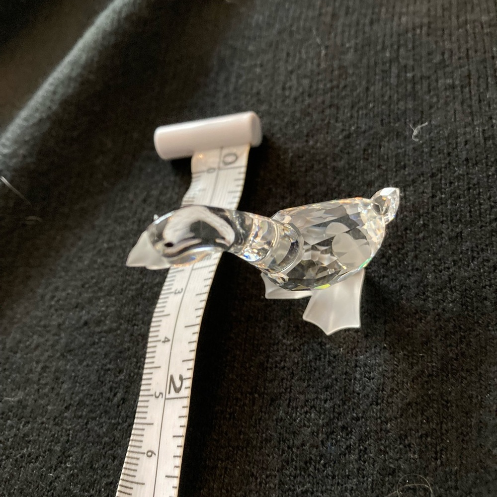 Swarovski crystal goose